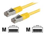 Cat5e Netzwerkkabel 10m gelb