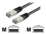 Cat6 Netzwerkkabel 15m schwarz